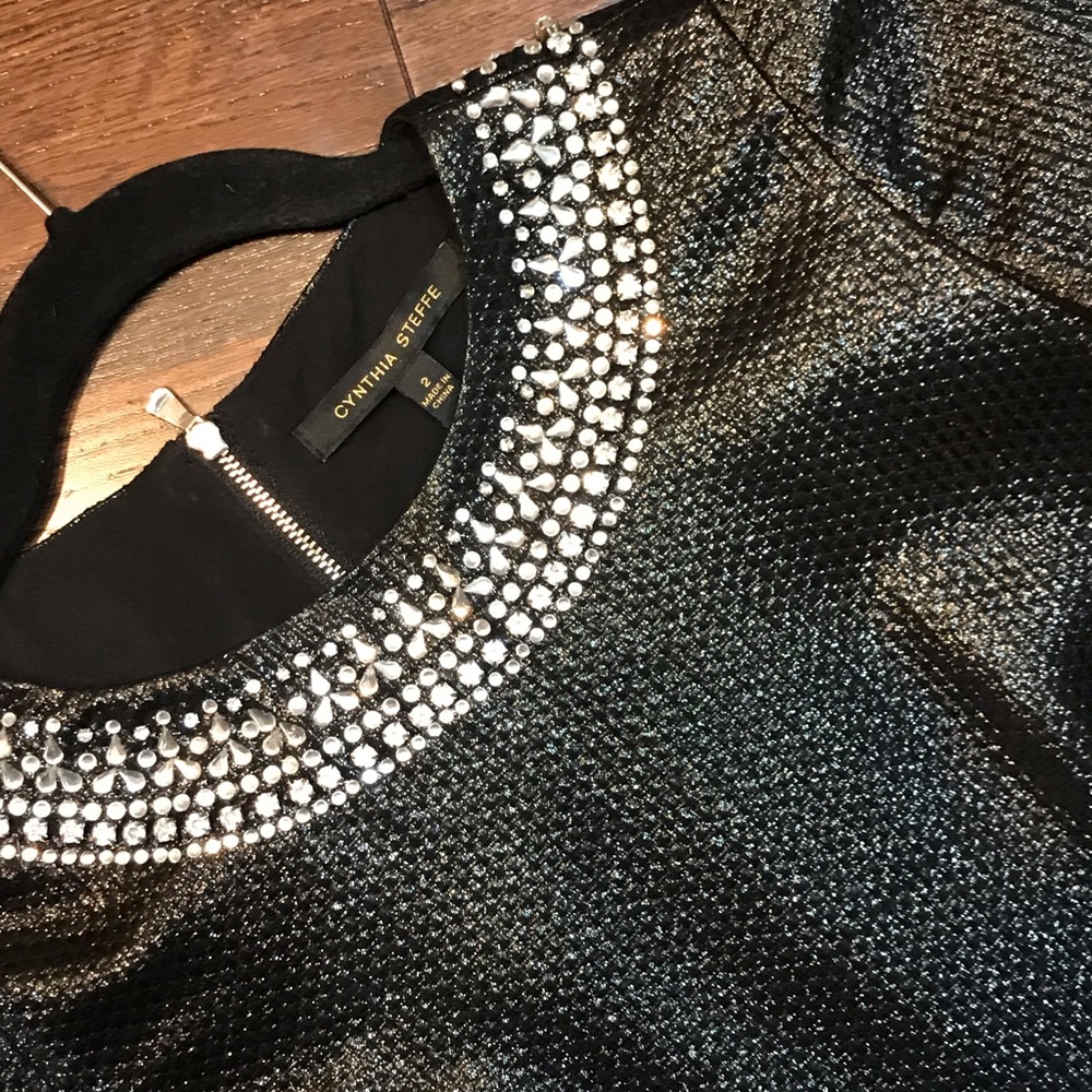 Cynthia Steffe embellished dress size 2. Worn 1x